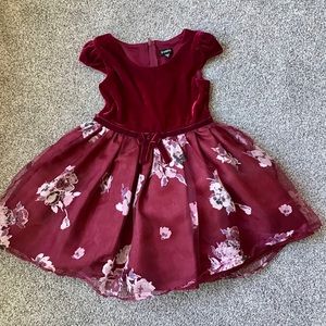 Zunie Velvet Maroon Dress sz 5 from Nordstrom